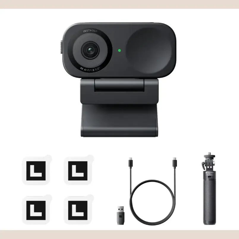Webcam For Insta360 Link 2C Link2 Link Webcam 4K Webcam AI Tracking Noise-Canceling Gesture Control 4K30fps - 175