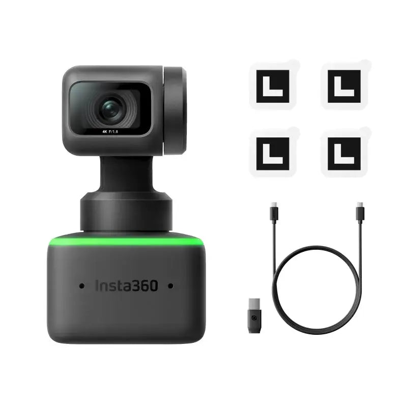 Webcam For Insta360 Link 2C Link2 Link Webcam 4K Webcam AI Tracking Noise-Canceling Gesture Control 4K30fps
