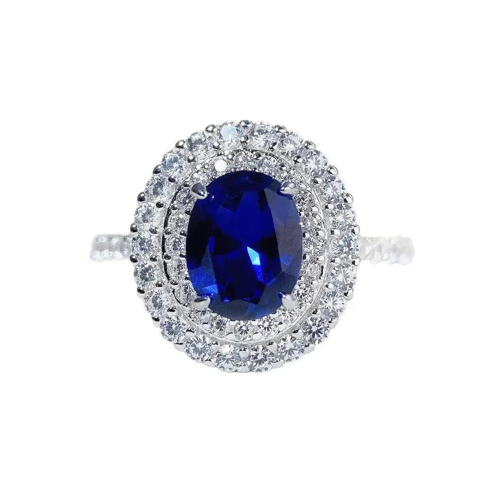 White Gold Sapphire Ring