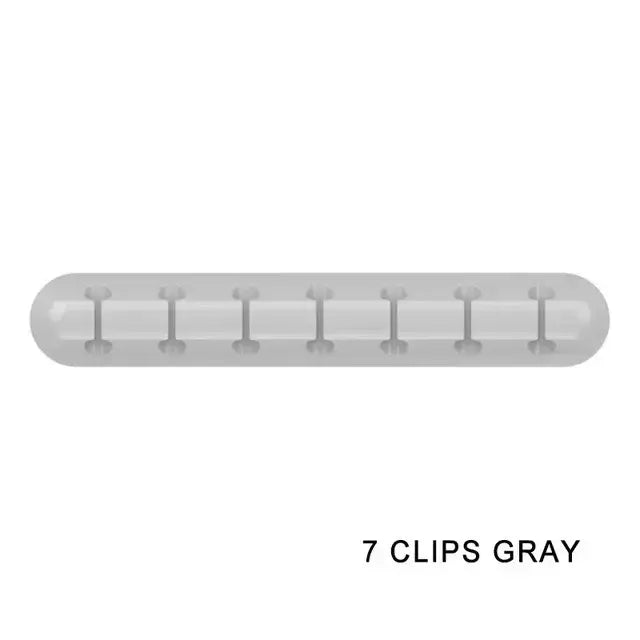 Wire Organizer Mobile Phone Charging Cable Data Cable Wire Routing Storage Cable Organizer Snap Clip - Electronics