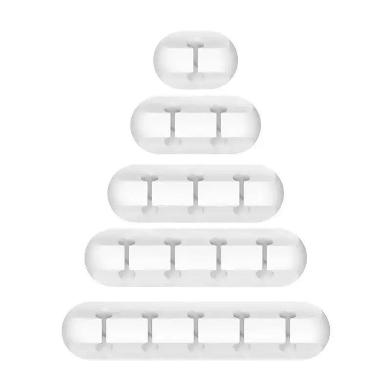 Wire Organizer Mobile Phone Charging Cable Data Cable Wire Routing Storage Cable Organizer Snap Clip - Electronics