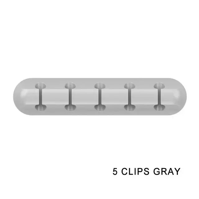 Wire Organizer Mobile Phone Charging Cable Data Cable Wire Routing Storage Cable Organizer Snap Clip - Electronics