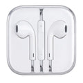 R&Z - Wired Earphones with Round Hole for Mobile Devices - White