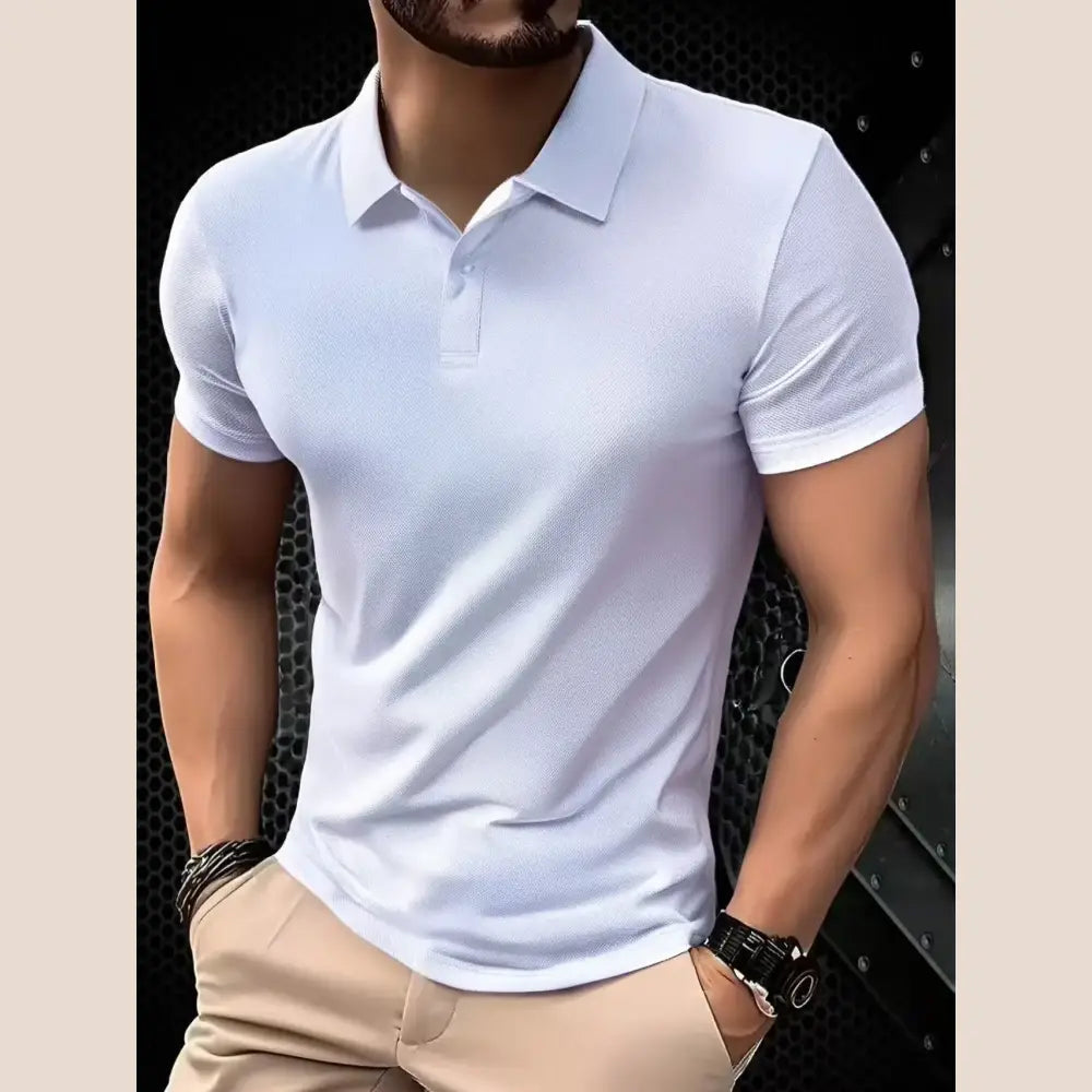 with R&z premium polo T-Shirt - Casual Short Sleeve Shirts