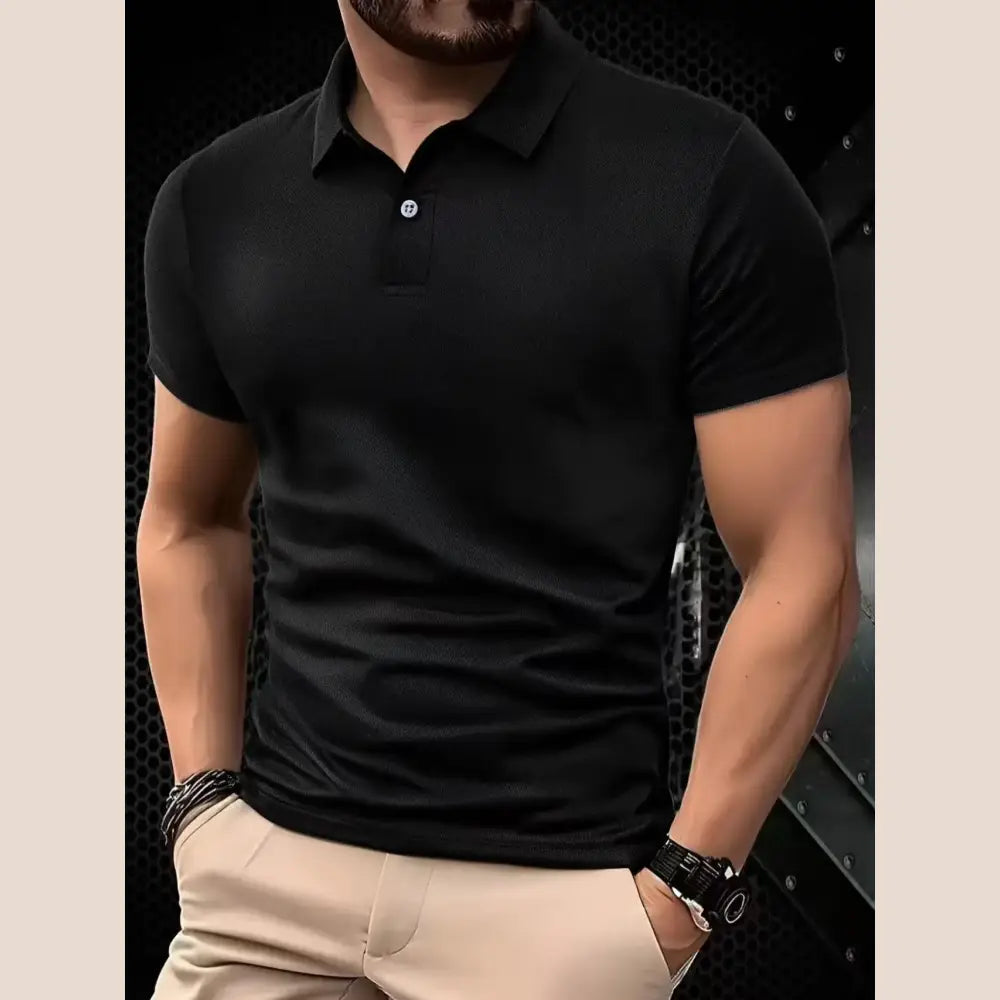 with R&z premium polo T-Shirt - Casual Short Sleeve Shirts