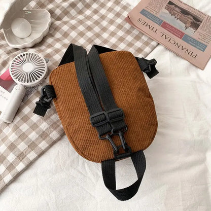 Women’s Corduroy Mini Backpack