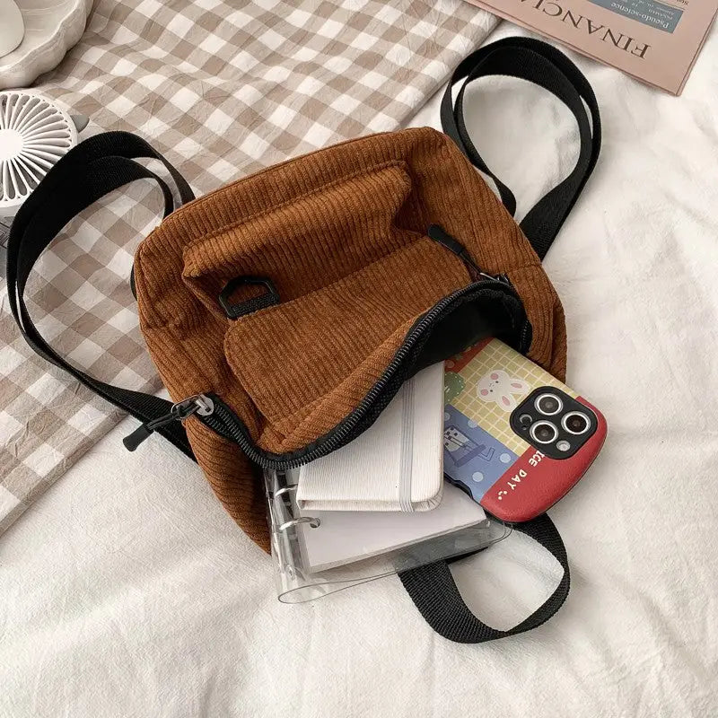 Women’s Corduroy Mini Backpack