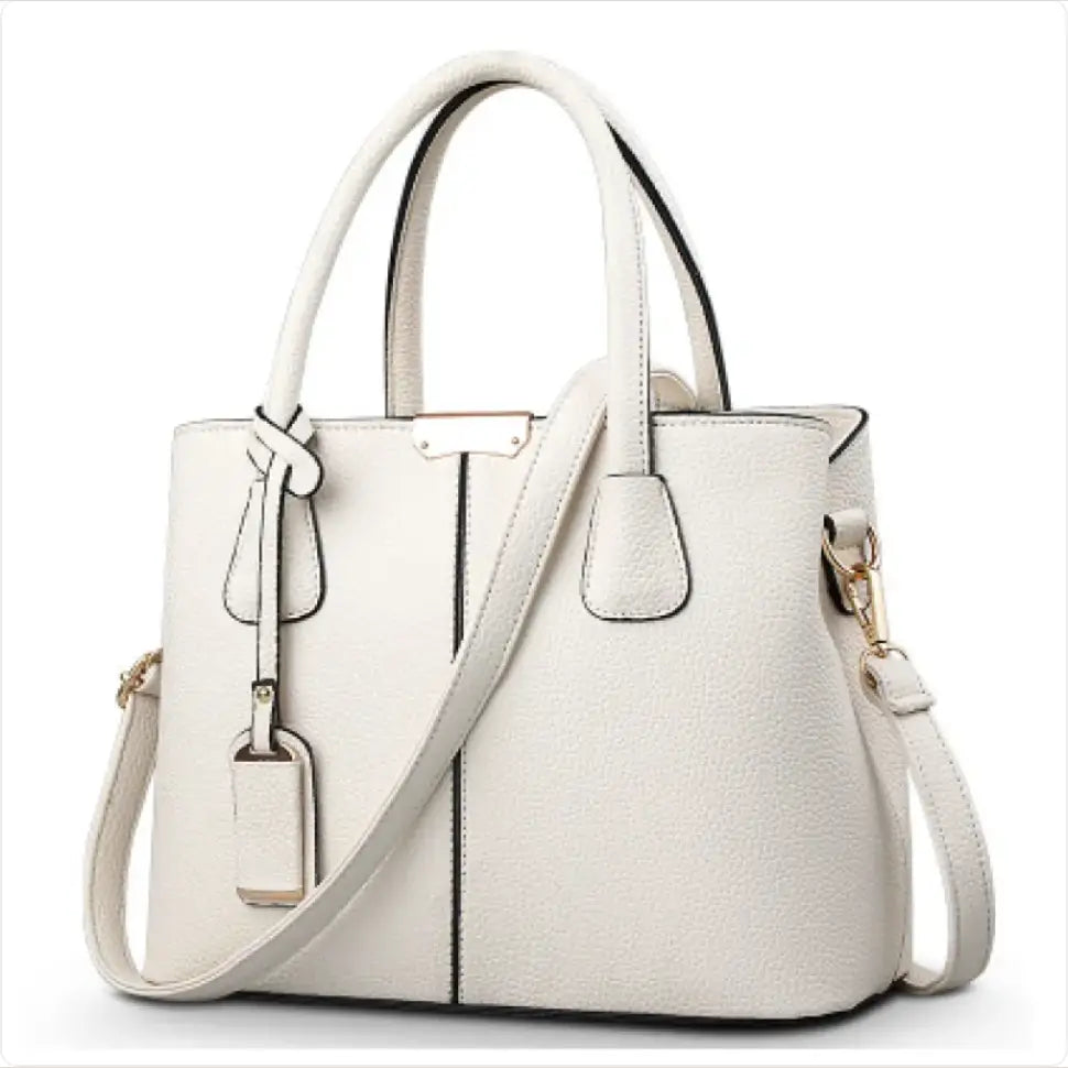 Women's Elegant Shoulder Handbag in White