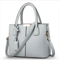 Women's Elegant Shoulder Handbag in Gray