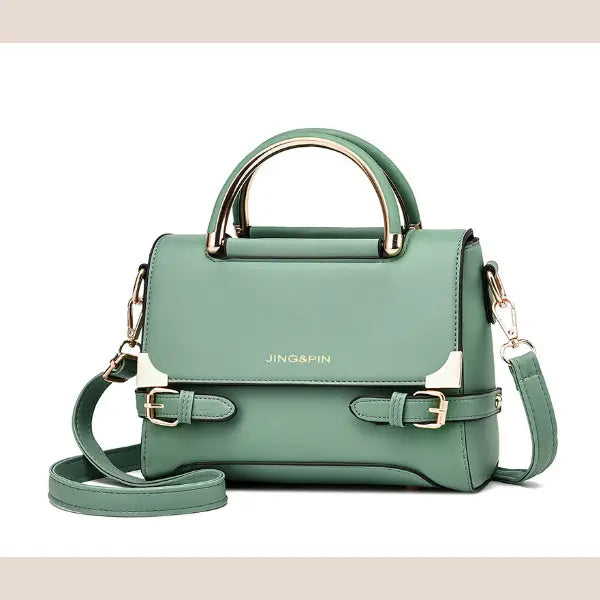 Women's Structured Handbag in Green